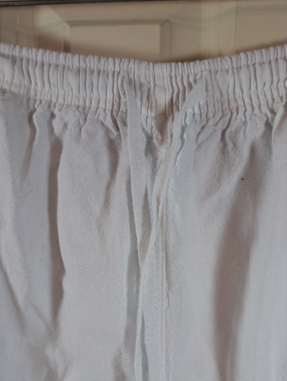 Erika Women's White Athletic Pull-On Shorts - Picture 2 of 5